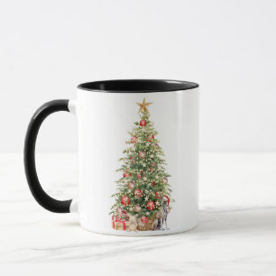 Beste Hundemama Aller Zeiten Wasserfarben Weihnach Tasse
