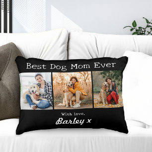 Beste Hundemutter Aller Zeiten 3 Foto-Collage Dekokissen