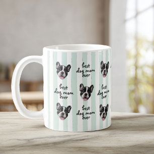 Beste Hundemutter Aller Zeiten - Süße Streifen Hau Kaffeetasse