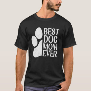 Beste Hundemutter Aller Zeiten Welpen Hund Pfote M T-Shirt