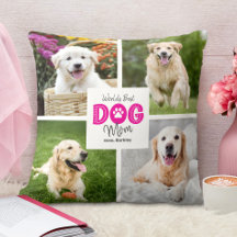 Beste Hundemutter der Welt 4 Foto Pink auf Weiß Be