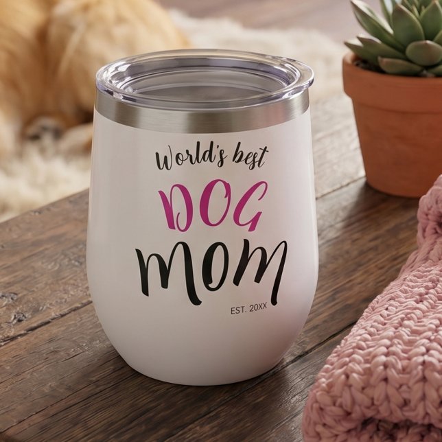 Beste Hundemutter der Welt Est. Benutzerdefinierte (Von Creator hochgeladen)