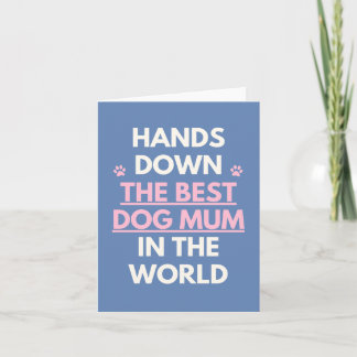 Beste Hundemutter-Karte Karte