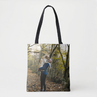 Beste Hundemutter Personalisiertes Hunde-Foto Tasche