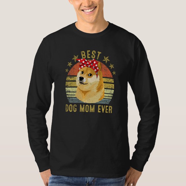 Beste Hundeschule je Shiba Inu Muttertag T-Shirt (Vorderseite)