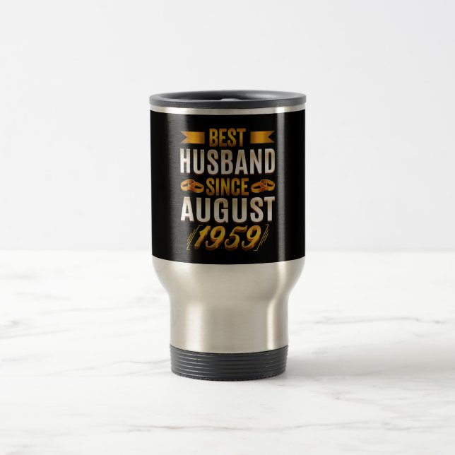 Beste Husband Funny Anniversary Elternteile Reisebecher (Mittel)