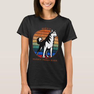 Beste Husky-Mama je leise, entspannt T-Shirt