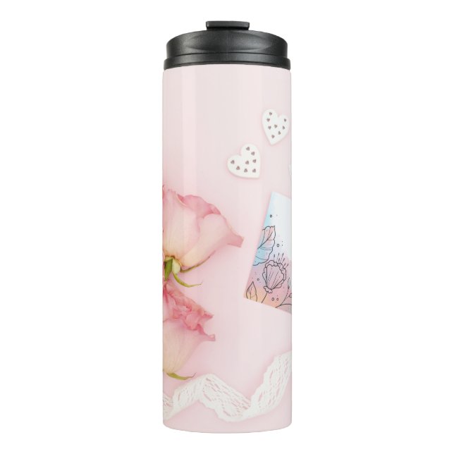 Beste individuelle Tasse. Gutes Geschenk für Freun Thermosbecher (Vorderseite)