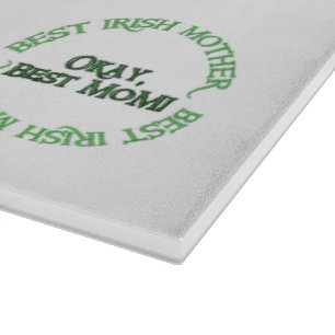 Beste Irish Mother Glasschneidplatte Schneidebrett