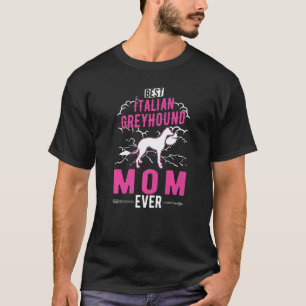 Beste italienische Greyhound-Mama je T-Shirt