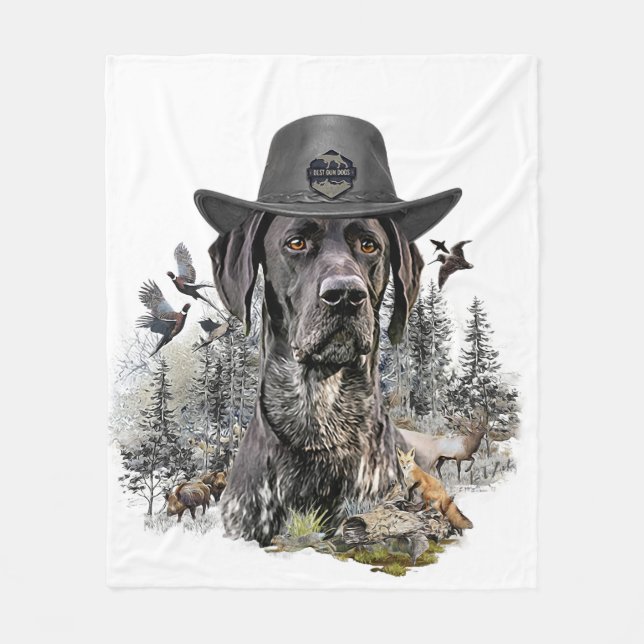 Beste Jagdhunde (APS) Fleecedecke (Vorderseite)