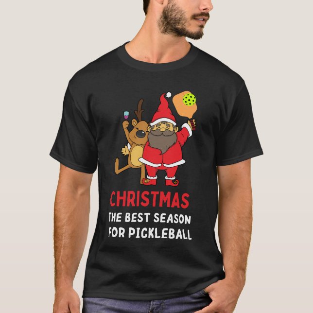 Beste Jahreszeit für Pickleball - Pickleball zu We T-Shirt (Vorderseite)