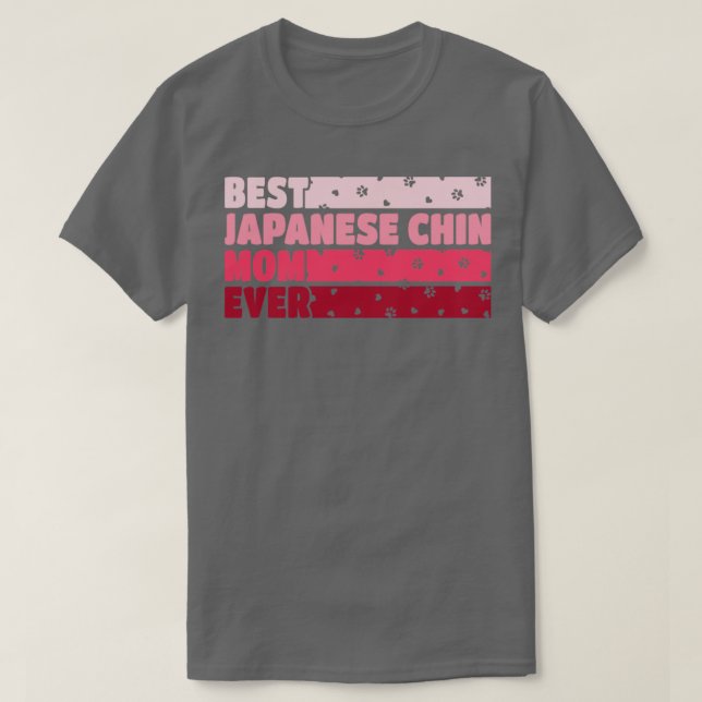Beste japanische Chin-Mama je T-Shirt (Design vorne)