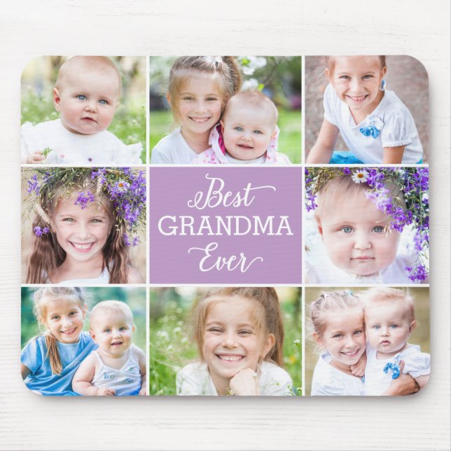 Beste je EDITABLE Foto Mouse Pad Mousepad (Vorne)