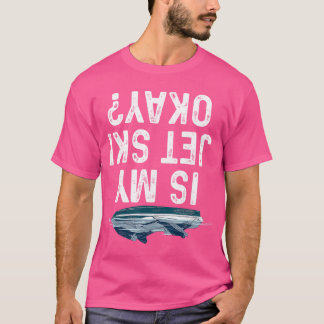 Beste Jet Ski Kunst für Männer Frauen Jet Ski fahr T-Shirt