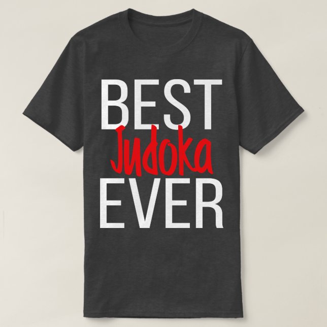 Beste Judoka je T-Shirt (Design vorne)
