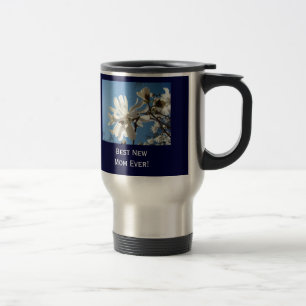 Beste Junge Mutter Tasse Blue Sky Magnolia Blume