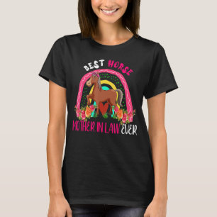 Beste Jurastmutter je Niedliche Pferdeschwanz Kraw T-Shirt