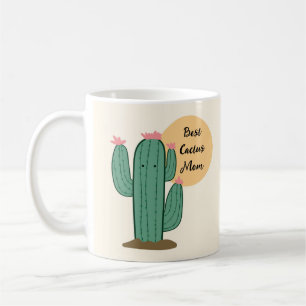 Beste Kaktus-Mama-Kaffeetasse Geschenk Kaffeetasse