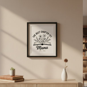 Beste Kapitel Literarische Mutterschaft Kunstwerk Poster
