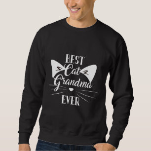 Beste Katze Großmutter Funny Cat Lady Grandma Sweatshirt