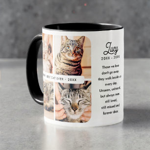 Beste Katze je Tier Memorial Moderne Fotosammlung Tasse