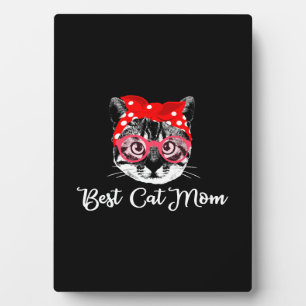 Beste Katze Mama Katzen Frauen Katze Mama Motif Fotoplatte