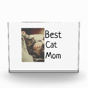 Beste Katze Mama Papa Cat Foto Namensgeschenk Vorl