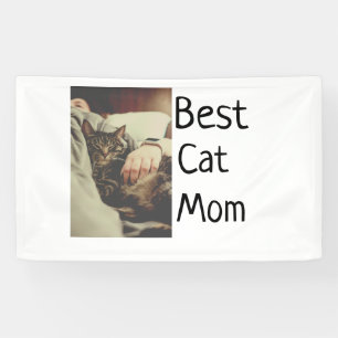 Beste Katze Mama Papa Cat Foto Namensgeschenk Vorl Banner