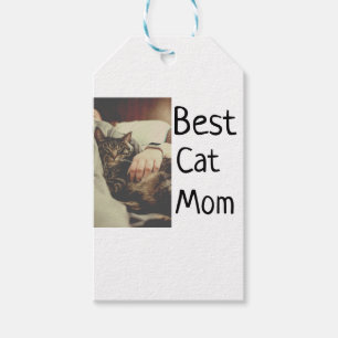 Beste Katze Mama Papa Cat Foto Namensgeschenk Vorl Geschenkanhänger