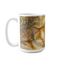Beste Katzenfreunde Klimt-inspiriert