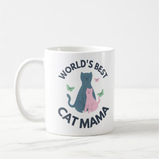 Beste Katzenmama der Welt Kaffeetasse
