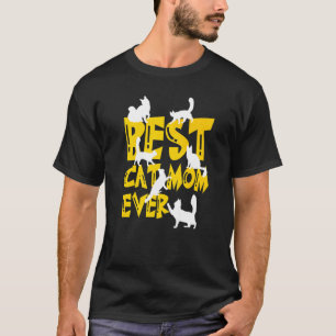 Beste KatzenMama je Tierische Mamas 2 T-Shirt