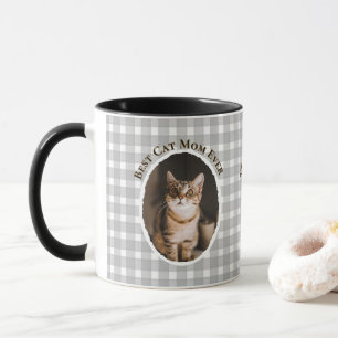 Beste Katzenmutter Aller Zeiten Benutzerdefiniert Tasse
