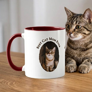 Beste Katzenmutter Aller Zeiten Benutzerdefiniert Tasse