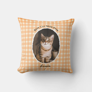 Beste Katzenmutter Aller Zeiten Benutzerdefinierte Kissen