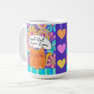 Beste Katzenmutter Aller Zeiten Katze Liebhaber Ge Kaffeetasse