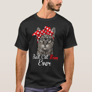 Beste Katzenmutter Aller Zeiten Katzenmama Mutter T-Shirt