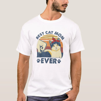 Beste Katzenmutter Aller Zeiten Süße Lustige Mutte T-Shirt