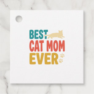 Beste Katzenmutter Aller Zeiten Vintage Katzenlieb Geschenkanhänger