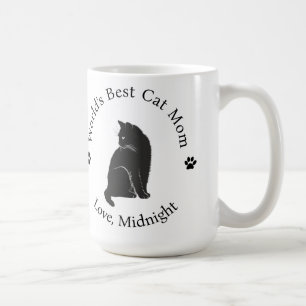 Beste Katzenmutter der Welt Personalisierter Kaffe Kaffeetasse