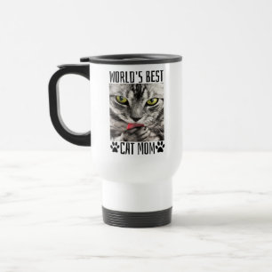 Beste Katzenmutter der Welt    Reisebecher