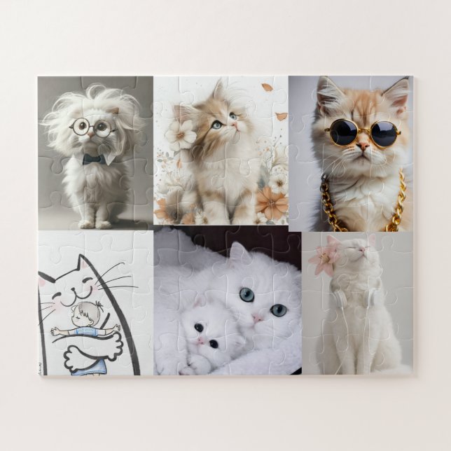 Beste Katzenmutter Haustierfoto – Personalisiert (Horizontal)