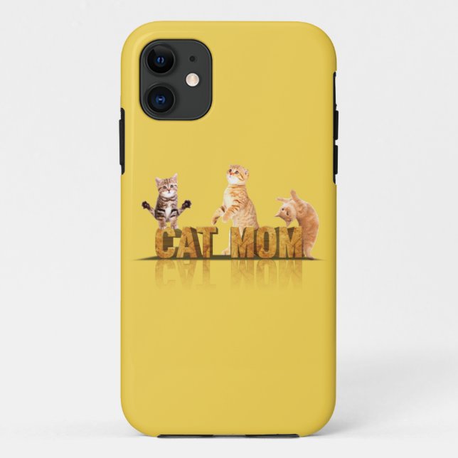 Beste Katzenmutter je | Beste Katzenmutter lustig  Case-Mate iPhone Hülle (Rückseite)