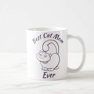 Beste Katzenmutter überhaupt Kaffeetasse