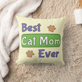 Beste Katzenmutter überhaupt Kissen