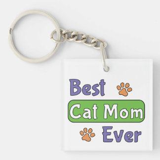 Beste Katzenmutter überhaupt Schlüsselanhänger