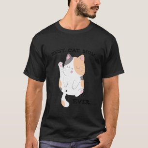 Beste Katzenmutter überhaupt Süße Dreifarbige 1 T-Shirt