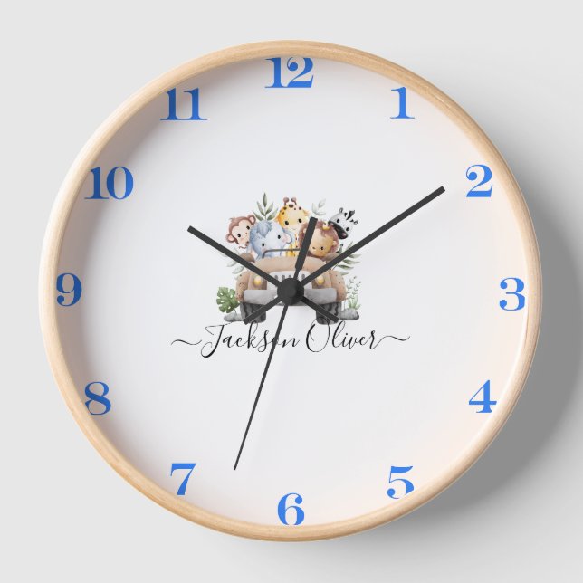 Beste Kinder Geschenke Wand an Wand Uhr (Vorderseite)