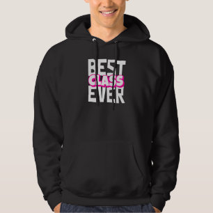 Beste Klasse je Motivierend Wachstum Mindset Teach Hoodie
